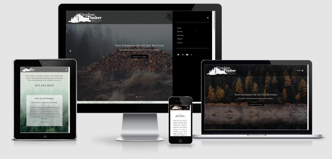 Kingdom Timber WordPress Web Design and Development
