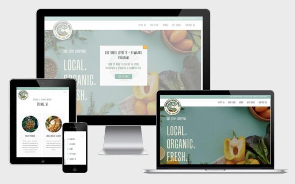 Commodities Natural Market Web Design + Development